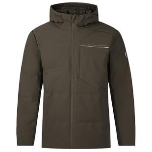 361连帽净防羽绒服2025冬季男款加厚保暖短羽绒服防水防油污外套