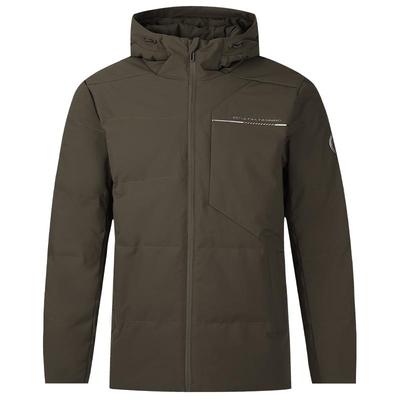 361连帽净防羽绒服2025冬季男款加厚保暖短羽绒服防水防油污外套