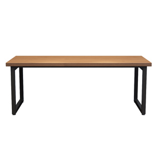 实木电脑桌简约现代书桌家用台式桌简易学习桌木头办公桌电竞工作