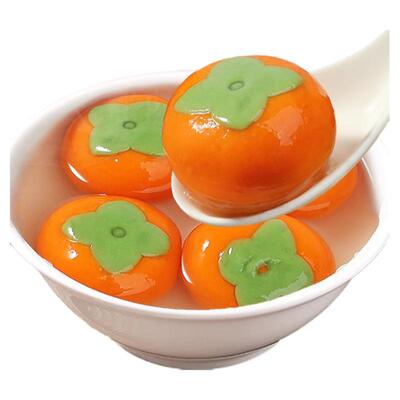 柿柿如意汤圆事事如意元宵节