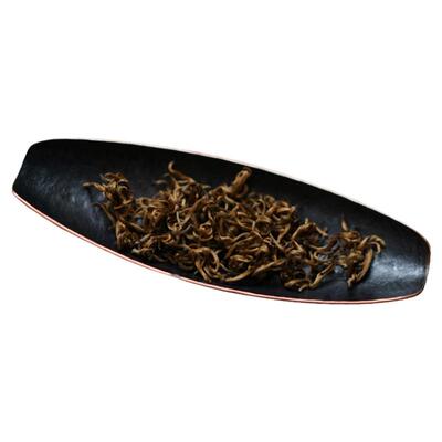 铜契纯铜岩石纹理船形黑色茶则