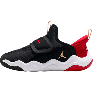 Nike/耐克官方正品JORDAN小童篮球魔术贴耐磨运动鞋HF3415-005