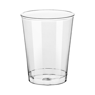 满堂红航空杯高透硬塑料一次性杯子家用加厚水杯太空杯食品级茶杯