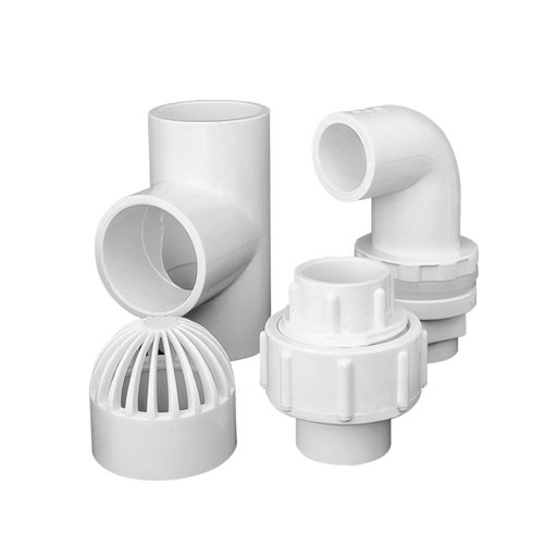 水管UPVC给水管鱼缸塑料硬管配件水族管子弯头三通底滤缸上下水