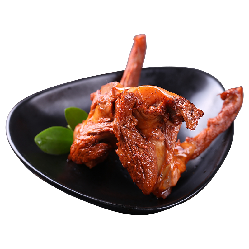 口留乡香辣手撕鸭排288g鸭肉零食辣味网红爆款即食追剧小吃