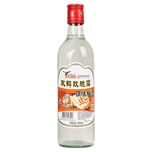 鹰金钱双鹤玫瑰露调味料酒480ml/瓶装炒增鲜调味菜凉拌去腥品家用