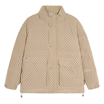 ALLIN立领短款加厚休闲羽绒服