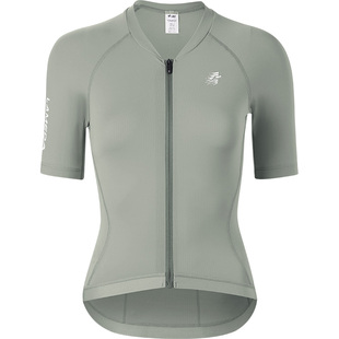 兰帕达 欧若风春夏季骑行服短袖灵悦上衣女透气公路车山地自行车