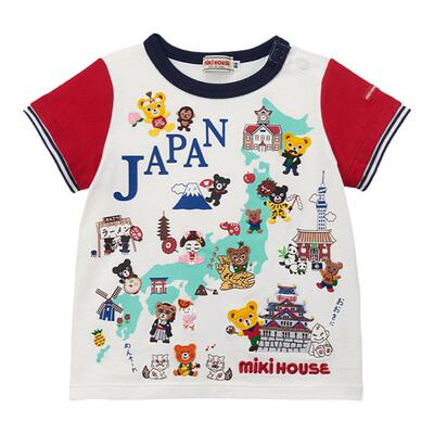 MIKIHOUSE50周年限定城市款T恤