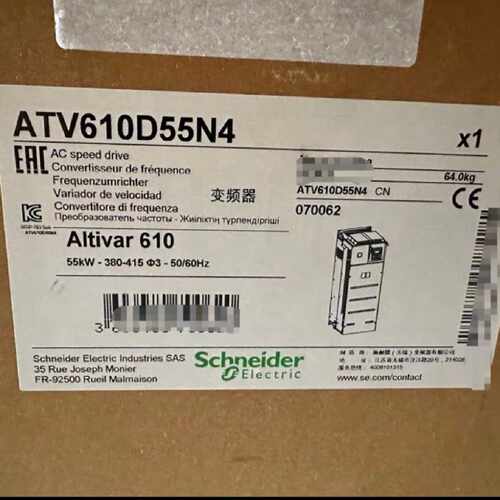 议价施耐德ATV610D55N4全新原装正品，质保一年