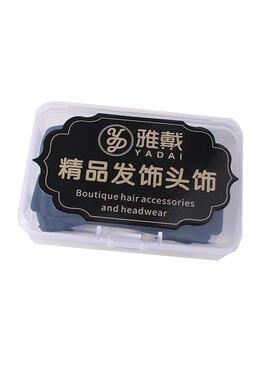 黑色磨砂发夹女孩碎发刘海发卡子