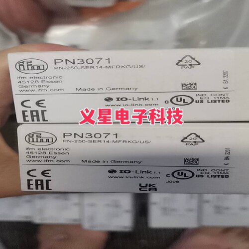 询价IFM易福门PN3070 PN3092 PN3093 PN3071 PN3094 RV3100