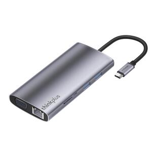 联想小新拓展坞typec扩展usb分集线器hdmi投屏转接头网线转换器hub笔记本电脑Pro14/Pro15/Air15/Air16/Pro16