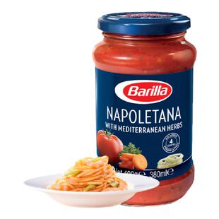 Barilla百味来洋葱那不勒斯番茄风味意大利面酱400g 意面酱意粉酱