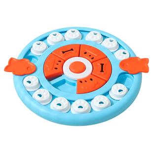 狗狗漏食藏食玩具嗅闻垫益智解闷丰荣宠物智力玩具小狗幼犬舔食盘