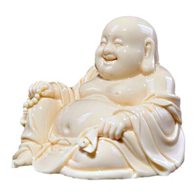 戴玉堂弥勒佛摆件汽车摆佛车载笑佛像大肚车内饰品工艺客厅小摆设