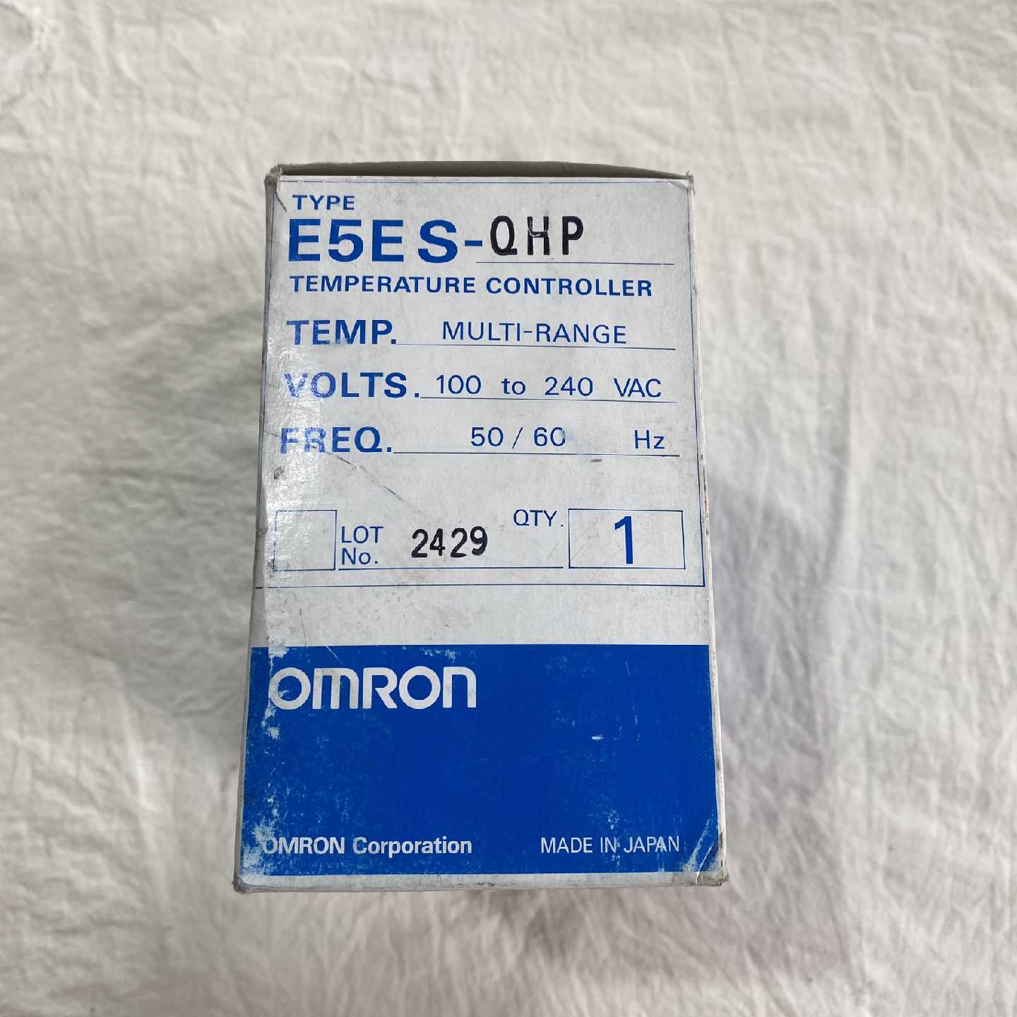 议价OMRON欧姆龙温度控制器E5ES-QHP数字温控器温控仪多功能仪表