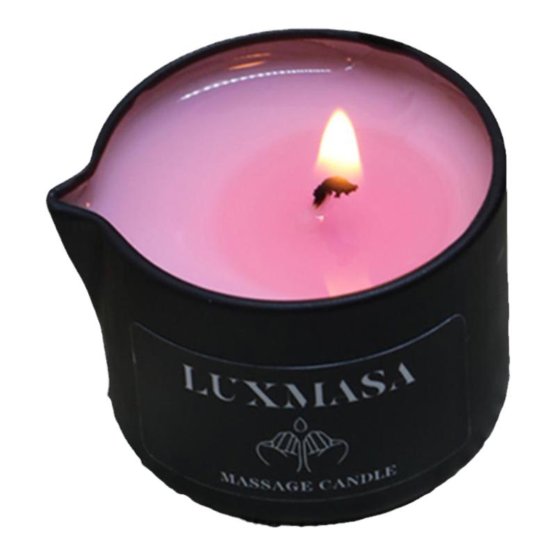 LUXMASA粉色蜡夏日橙花大香薰蜡烛