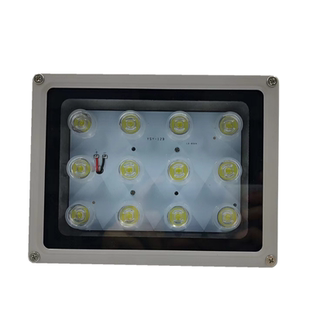 包邮车牌识别系统LED停车场照车牌道闸户外防水光控220白光补光灯