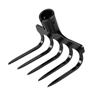 特厚一体全钢弯齿农用钉耙