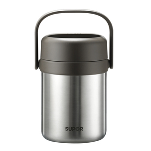 苏泊尔保温饭盒超长保温提桶手提大容量初中高中学生上班族不锈钢