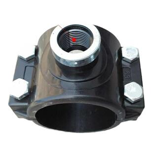 PE20管道25 32 40 50 63pvc快速接口哈弗接抢修节补漏接头三通ppr