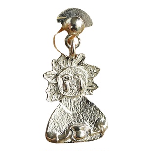 SALE E PEPE 纯银酒神耳环 原创小众设计师复古金色耳钉耳饰 默叙