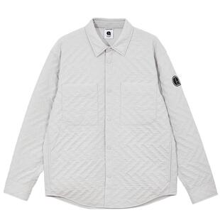 杰克琼斯春季新款男士时尚潮流字母满印翻领衬衫夹克外套男款男装