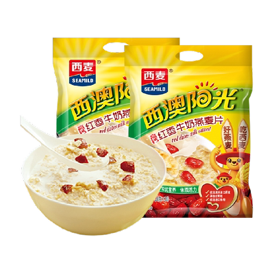 西麦红枣口味燕麦片560g×2袋