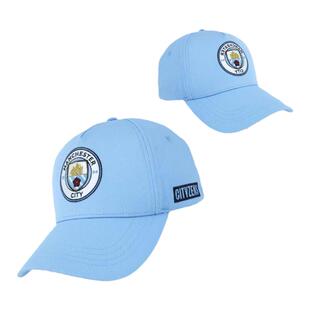 【官方正版】曼城俱乐部丨曼城浅蓝队徽棒球帽鸭舌帽休闲球迷周边