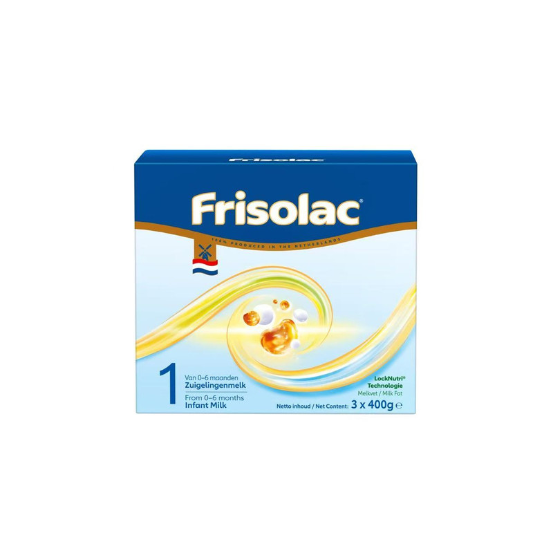 Friso/美素佳儿BIB荷兰版进口配方婴幼儿奶粉1阶段1200g官方正品