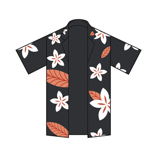 银魂坂田银时cos服衬衫外套服装动漫夏威夷服神乐新八沙滩cosplay