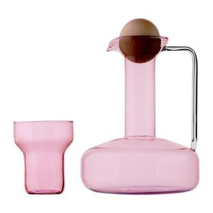 英国wvii 北欧风耐高温玻璃 凉白开水壶家用冷水壶大容量果汁扎壶