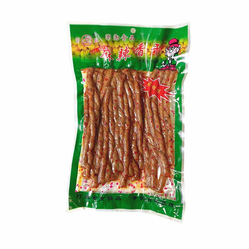 澎朋180g麻辣豆干卷面筋零食