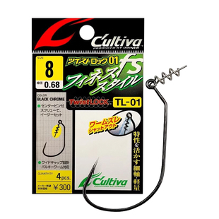 日本OWNER欧娜弹簧锁针曲柄钩鲈钓软饵防脱防爆鲈鱼鳜鱼专用钩