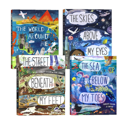 YuvalZommer拉页科普折叠书4册