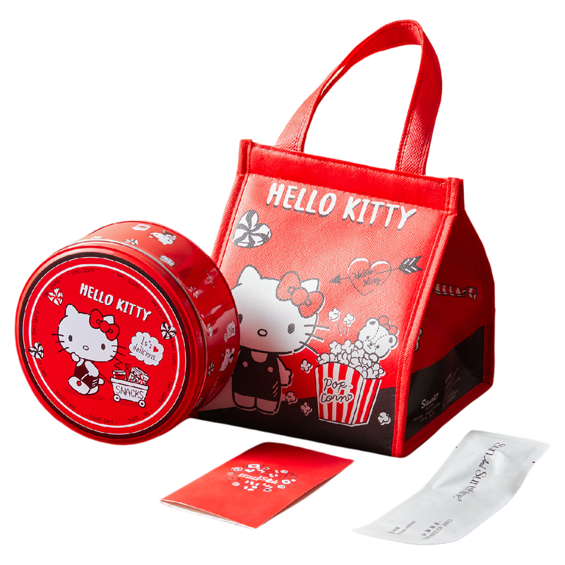 三与叁山 HelloKitty榛巧甜心罐幕斯盒子罐子蛋糕下午茶零食送礼