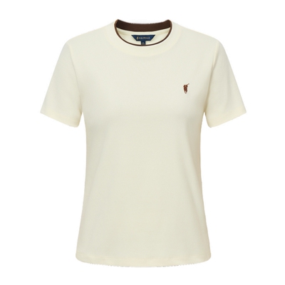 夏季女式短袖T恤内搭简约休闲款