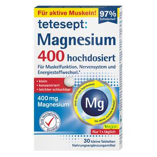 tetesept德舒倍 镁400mg安心睡眠情绪舒缓能量补充片德国进口正品