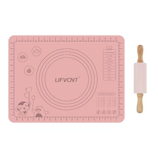 儿童擀面杖小号幼儿园烘焙DIY工具压橡皮泥擀面棍硅胶揉面垫套装