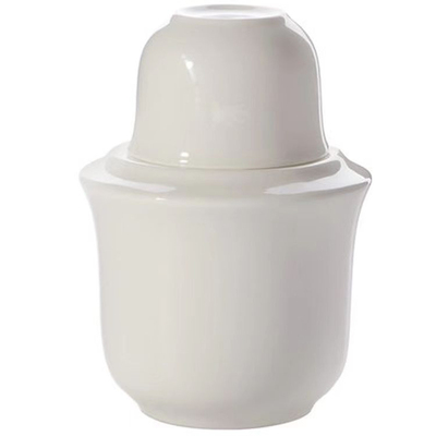 优质无铅骨瓷白酒温酒器