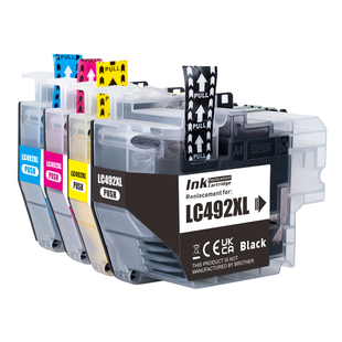 近墨者 适用兄弟LC462XL墨盒MFC-J2740DW墨水J3540DW墨盒Brother J3940DW J2340DW打印机墨盒LC492XL墨水盒