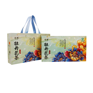 正宗洛阳牡丹全花茶高端伴手礼品