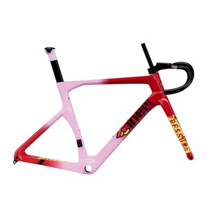 CINELLI西耐力Pressure[限定火烈鸟]破风竞赛骑行全碳限定车架