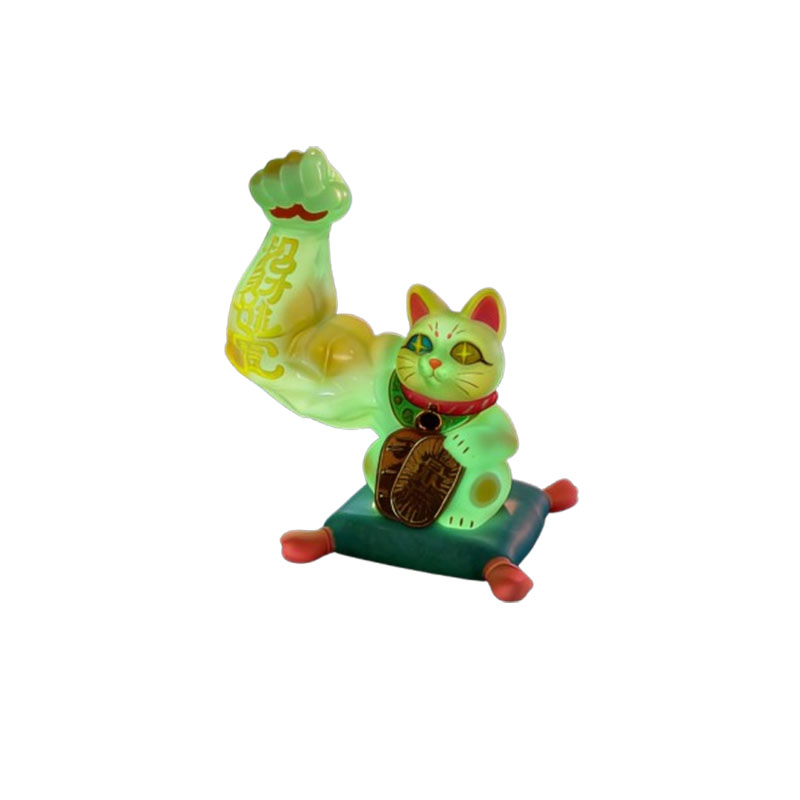 大力招财猫闪耀招财系列盲盒摆件
