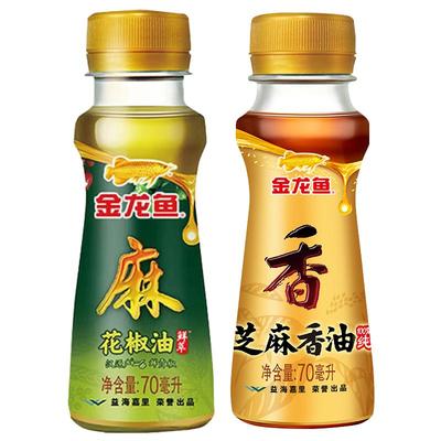 金龙鱼芝麻香油花椒油组合装70ml