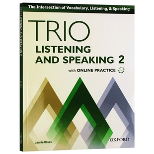 英文原版 Oxford Trio Listening and Speaking Level 2 牛津Trio系列学术英语听说教材 第2级 英文版 进口英语书籍