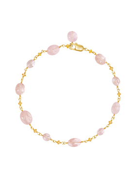 twor原创设计碧玺黄色蓝宝石手链