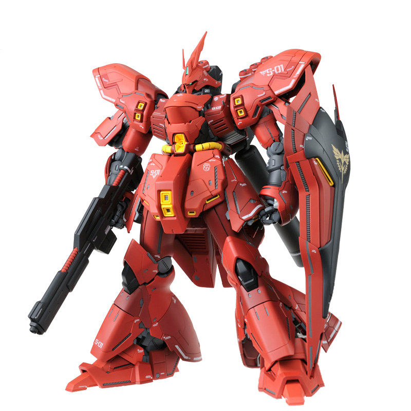 万代高达拼装模型MG1/100 Sazabi沙扎比Ver.KA卡版夏亚