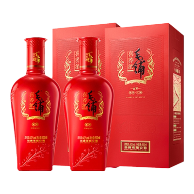 宴席喜酒毛铺500ml金荞酒礼盒